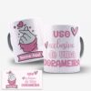 Caneca Personalizada "Uso Exclusivo de uma Dorameira" | Com Nome