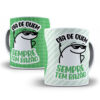 Caneca Cerâmica 325 ml — "Dia de Quem Sempre Tem Razão"