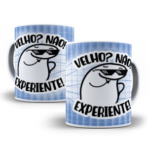 Caneca Personalizada "Velho? Não! Experiente!"