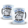 Caneca Personalizada "Eu Te Amo do Tamanho das Suas Reclamações"