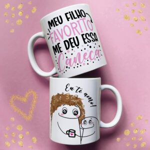 Caneca Personalizada Mãe – "Meu Filho Favorito Me Deu Essa Caneca"