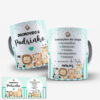 Caneca Personalizada "Promovido a Padrinho" – Tema Safari