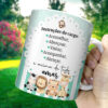 Caneca Personalizada "Promovido a Padrinho" – Tema Safari
