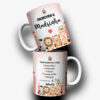 07 Caneca Personalizada "Promovida a Madrinha" – Tema Safari