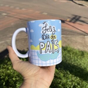 Caneca Personalizada "Feliz Dia dos Pais"