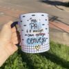Caneca Personalizada "Meu Pai é o Melhor... Cerveja!"
