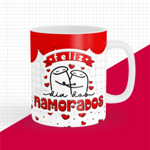 Caneca Personalizada "Feliz Dia dos Namorados"